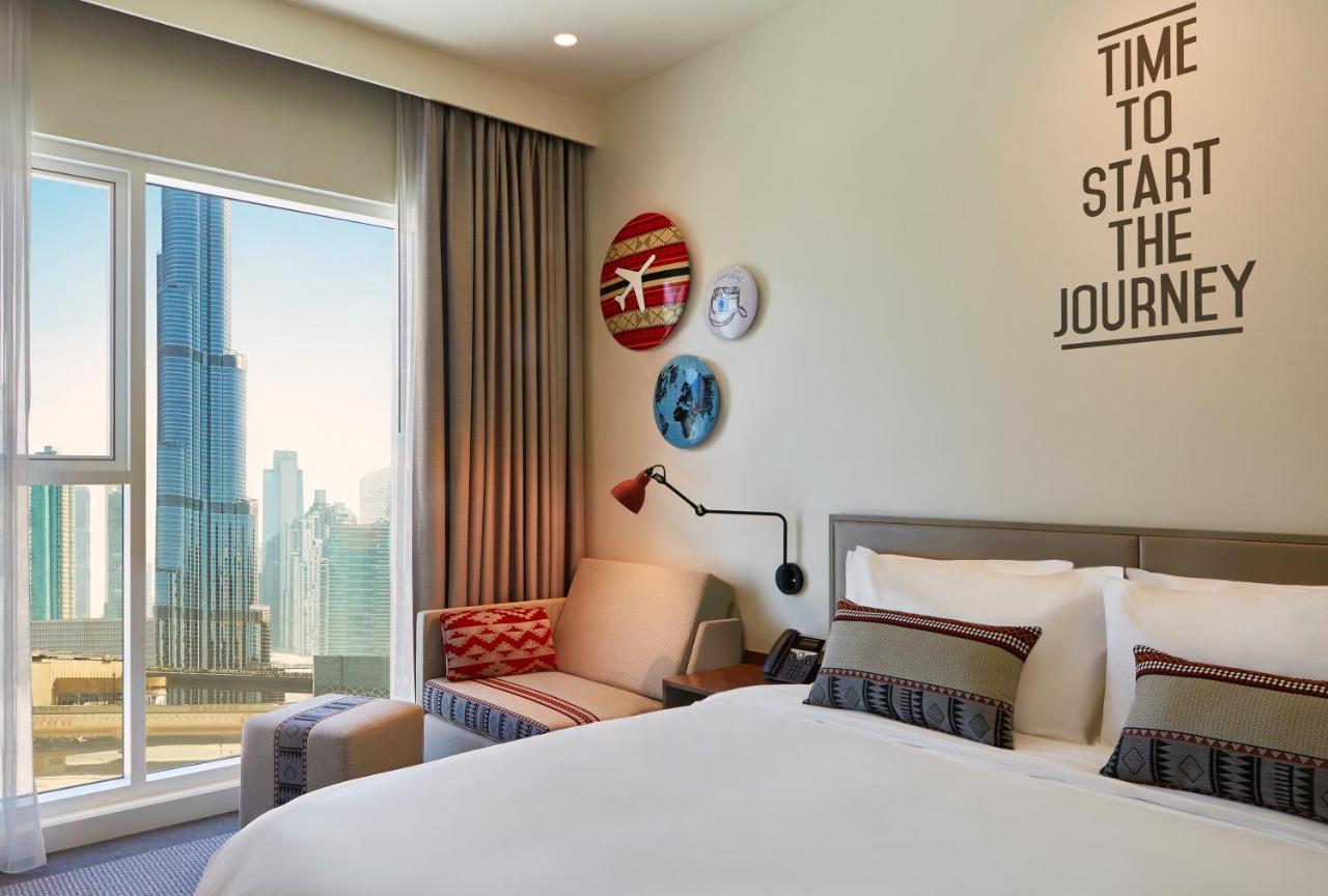 Rove Downtown Hotel Dubai Eksteriør billede