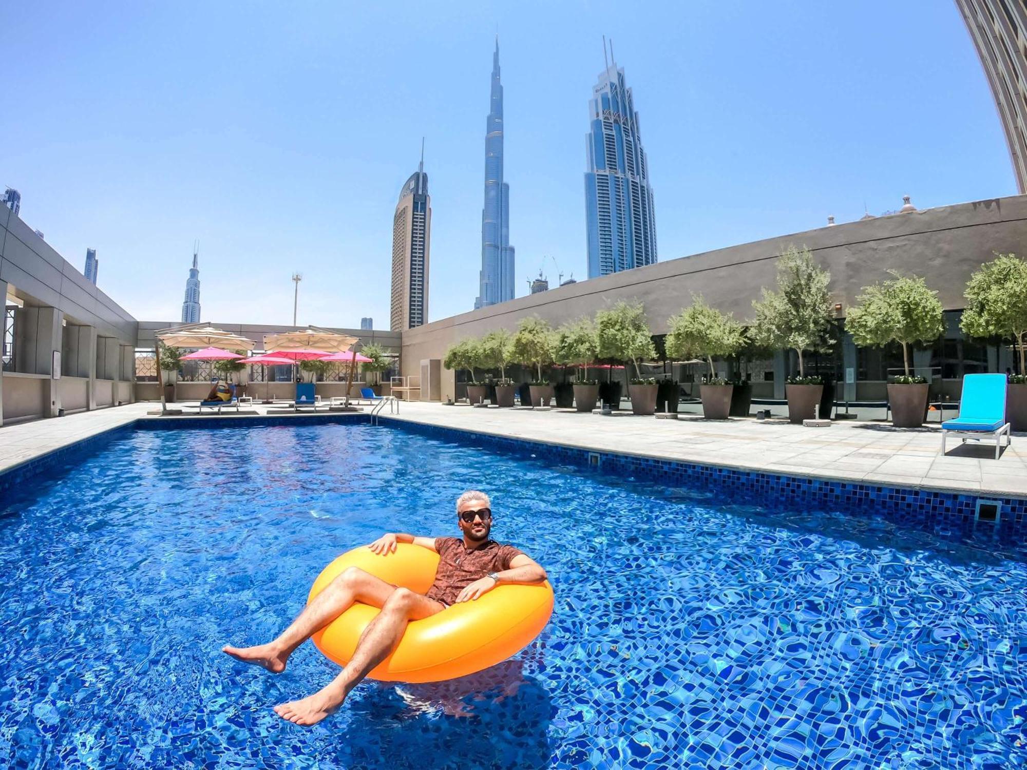 Rove Downtown Hotel Dubai Eksteriør billede